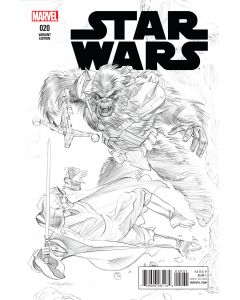 STAR WARS #20 MAYHEW SKETCH VAR 2016