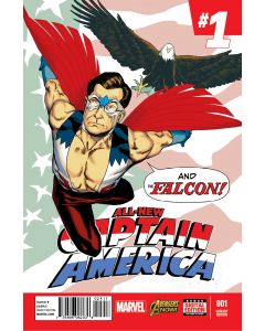 ALL NEW CAPTAIN AMERICA #1 ANKA VAR 2014