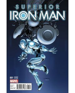 SUPERIOR IRON MAN #1 CINAR DESIGN VAR AXIS