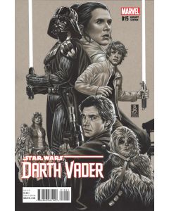 DARTH VADER #15 BROOKS SKETCH VAR VDWN 2016
