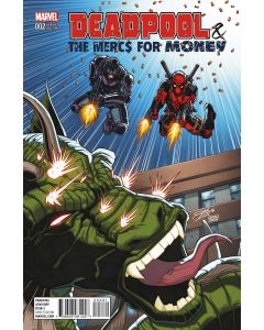 Deadpool and the Mercs for Money #2 Variant Cover by Ron Lim