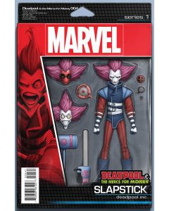 DEADPOOL MERCS FOR MONEY #4 (OF 5) CHRISTOPHER ACTION FIGURE