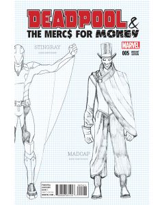DEADPOOL MERCS FOR MONEY #5 (OF 5) HAWTHORNE DESIGN VAR