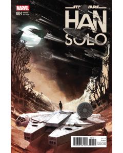 STAR WARS HAN SOLO #4 (OF 5) HANS MILLENNIUM FALCON VAR 2016