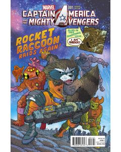 CAPTAIN AMERICA AND MIGHTY AVENGERS #1 RR VAR AXIS 2014