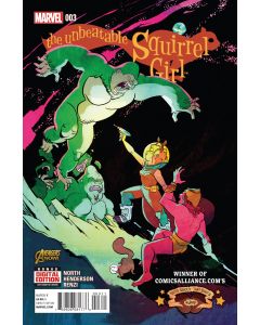 UNBEATABLE SQUIRREL GIRL #3 Henderson Var
