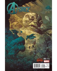 A-FORCE #5 SAMNEE KIRBY MONSTER VAR SWA (PP #1190) 2015