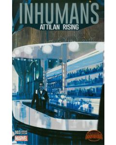 INHUMANS ATTILAN RISING #3 MALEEV LANDSCAPE VAR SWA 2015