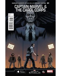 CAPTAIN MARVEL AND CAROL CORPS #1 MAOS VAR SWA 2015