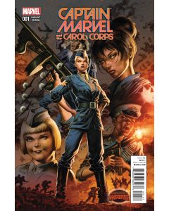 CAPTAIN MARVEL AND CAROL CORPS #1 DEODATO VAR 2015