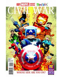 SDCC 2015 CIVIL WAR #1 MINIMATES VAR 2015