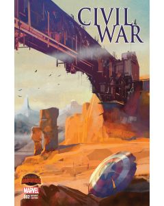 CIVIL WAR #2 MALEEV LANDSCAPE WRAPAROUND VAR SWA 2015