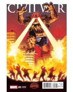 CIVIL WAR #5 CASSADAY KIRBY MONSTER VAR SWA 2015