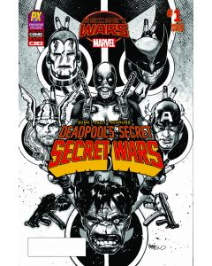 DEADPOOLS SECRET SECRET WARS #1 (OF 4) C2E2 PX INKED VAR (NE 2015