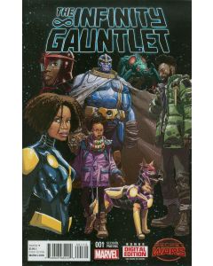 INFINITY GAUNTLET #1 WEAVER 2ND PTG VAR (PP #1184) 2015