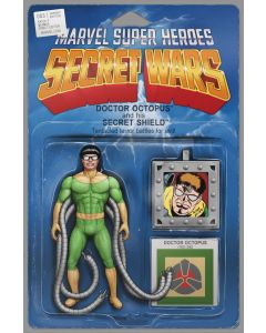 SECRET WARS #3 (OF 9) CHRISTOPHER ACTION FIGURE VAR 2015
