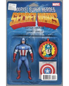 SECRET WARS #4 (OF 9) CHRISTOPHER ACTION FIGURE VAR 2015