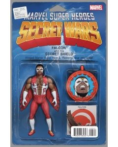 SECRET WARS #5 (OF 9) CHIRSTOPHER ACTION FIGURE VAR SWA 2015