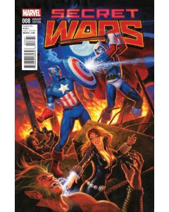SECRET WARS #8 (OF 9) HILDEBRANDT CLASSIC VAR SWA 2015