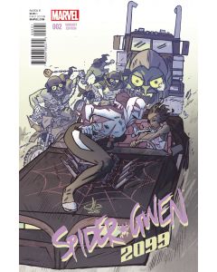 SECRET WARS 2099 #2 (OF 5) SPIDER-GWEN 2099 VAR SWA 2015