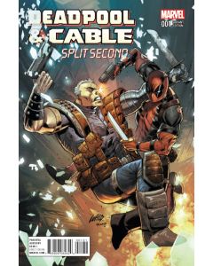 DEADPOOL AND CABLE SPLIT SECOND #1 (OF 3) LIEFELD VAR