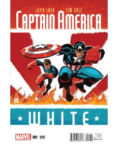 CAPTAIN AMERICA WHITE #1 (OF 5) SALE VAR 2015