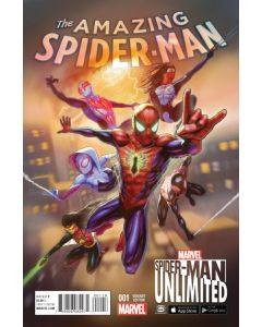 AMAZING SPIDER-MAN #1 SPIDER-MAN UNLIMITED GAME VAR 2015