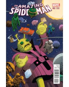 AMAZING SPIDER-MAN #2 RIVERA KIRBY MONSTER VAR 2015