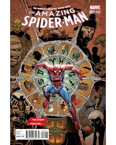 AMAZING SPIDER-MAN #9 CAMUNCOLI STORY THUS FAR VAR 2016