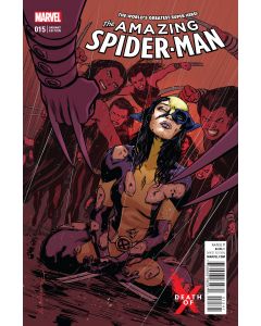 AMAZING SPIDER-MAN #15 LOPEZ DEATH OF X VAR 2016