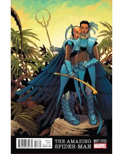 AMAZING SPIDER-MAN #17 FOWLER BLACK PANTHER VAR 2016