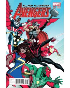 ALL NEW ALL DIFFERENT AVENGERS #1 VECCHINO VAR
