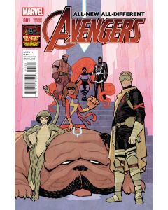 ALL NEW ALL DIFFERENT AVENGERS #1 INHUMAN 50TH ANNV VAR