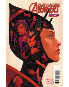 ALL NEW ALL DIFFERENT AVENGERS #7 SHANER WOP VAR ASO