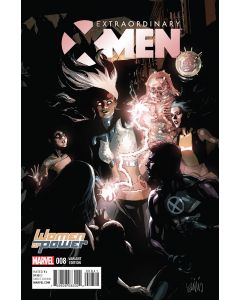EXTRAORDINARY X-MEN #8 YU WOP VAR AW
