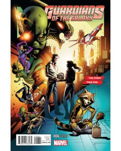 GUARDIANS OF GALAXY #6 SCHITI STORY THUS FAR VAR 2016
