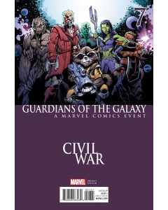 GUARDIANS OF GALAXY #7 BAGLEY CIVIL WAR VAR