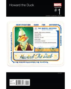 HOWARD THE DUCK #1 DOE HIP HOP VAR