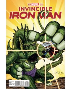 INVINCIBLE IRON MAN #2 SIMONSON KIRBY MONSTER VAR