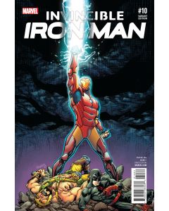 INVINCIBLE IRON MAN #10 CW REENACTMENT VAR