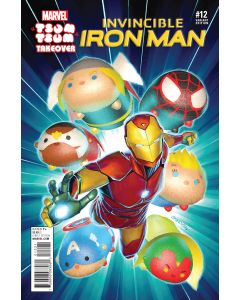 INVINCIBLE IRON MAN #13 PRSTE CNCR AWARE Peterson VAR