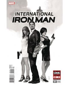 INTERNATIONAL IRON MAN #1 MALEEV C2E2 PX INKED VAR