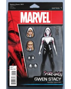 SPIDER-GWEN #1 CHRISTOPHER ACTION FIGURE VAR 2015
