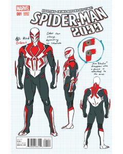 SPIDER-MAN 2099 #1 ANKA DESIGN VAR 2015