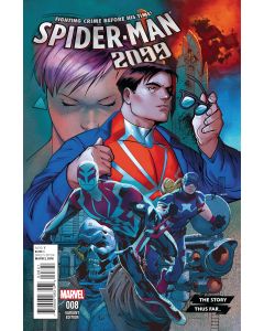 SPIDER-MAN 2099 #8 LEONARDI STORY THUS FAR 2016