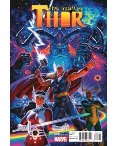 MIGHTY THOR #8 HILDEBRANDT CLASSIC VAR 2016
