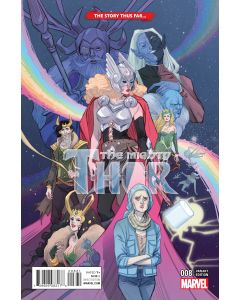 MIGHTY THOR #8 SAUVAGE STORY THUS FAR VAR 2016
