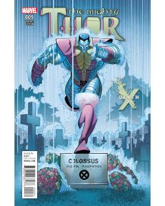 MIGHTY THOR #9 MOORE DEATH OF X VAR 2016