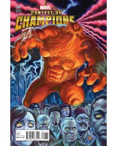CONTEST OF CHAMPIONS #1 BRERETON KIRBY MONSTER VAR 2015