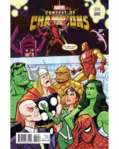 CONTEST OF CHAMPIONS #4 RUBIO DEADPOOL VAR 2016